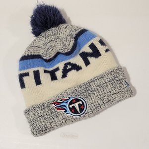 Tennessee Titans NFL New Era Knit Cuffed Pom Beanie Winter Hat